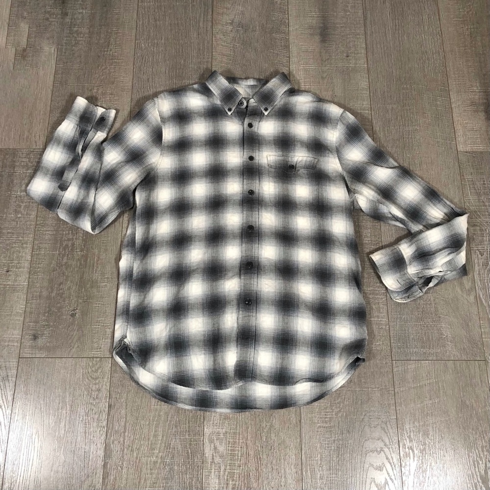 Abercrombie & Fitch Men’s Plaid Button Down Shirt Size XL